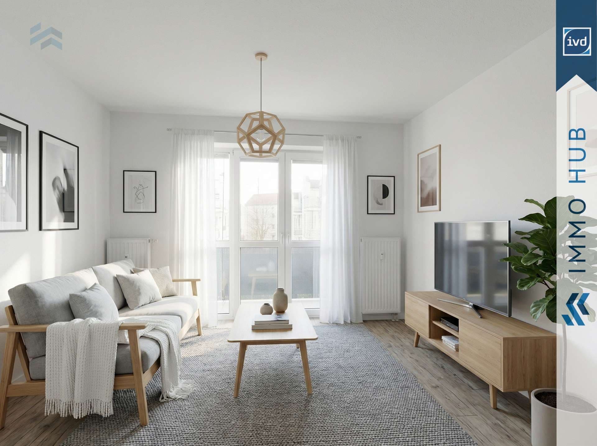 Einrichtungsbeispiel Wohnzimmer
