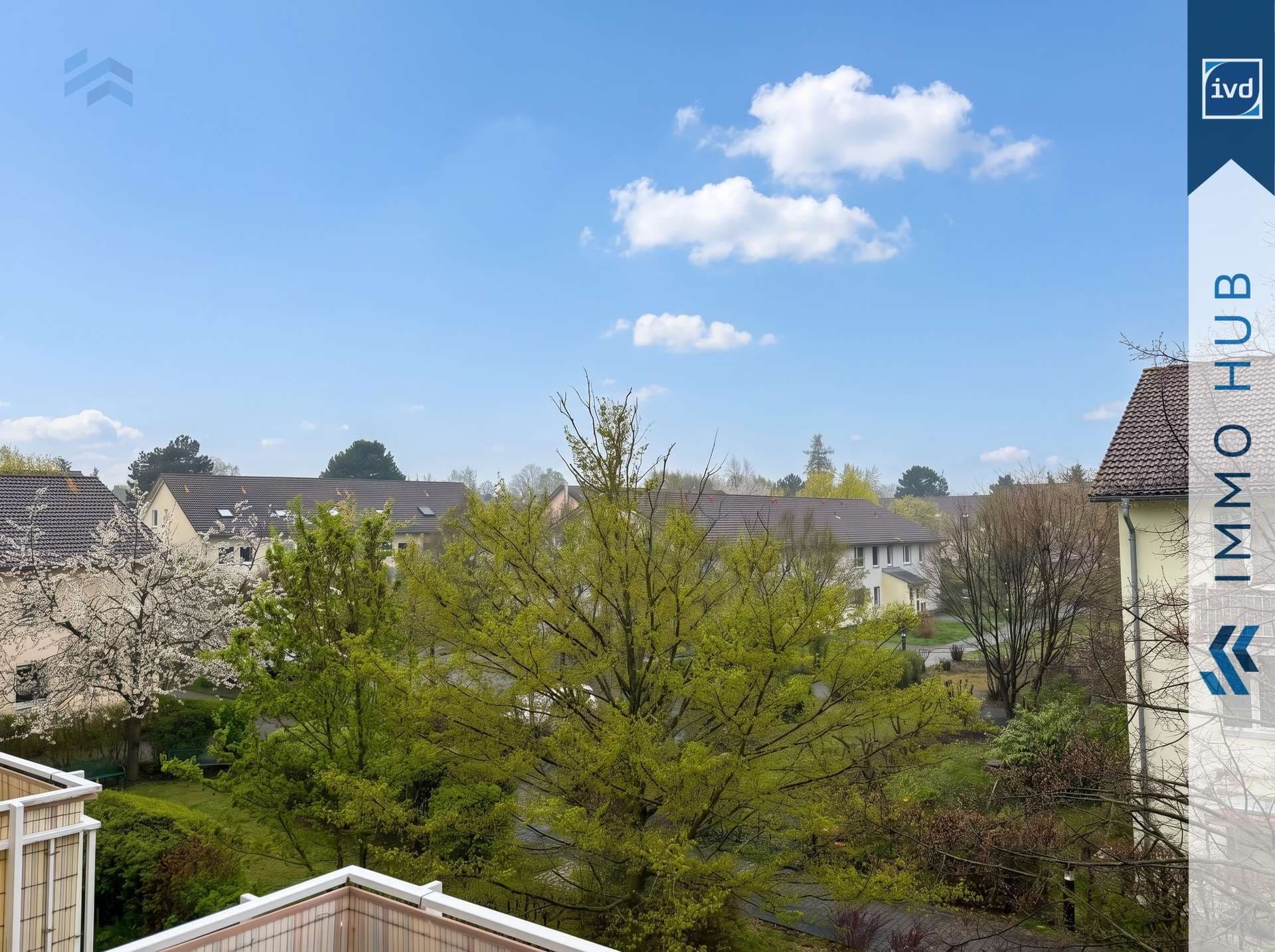 Ausblick Balkon