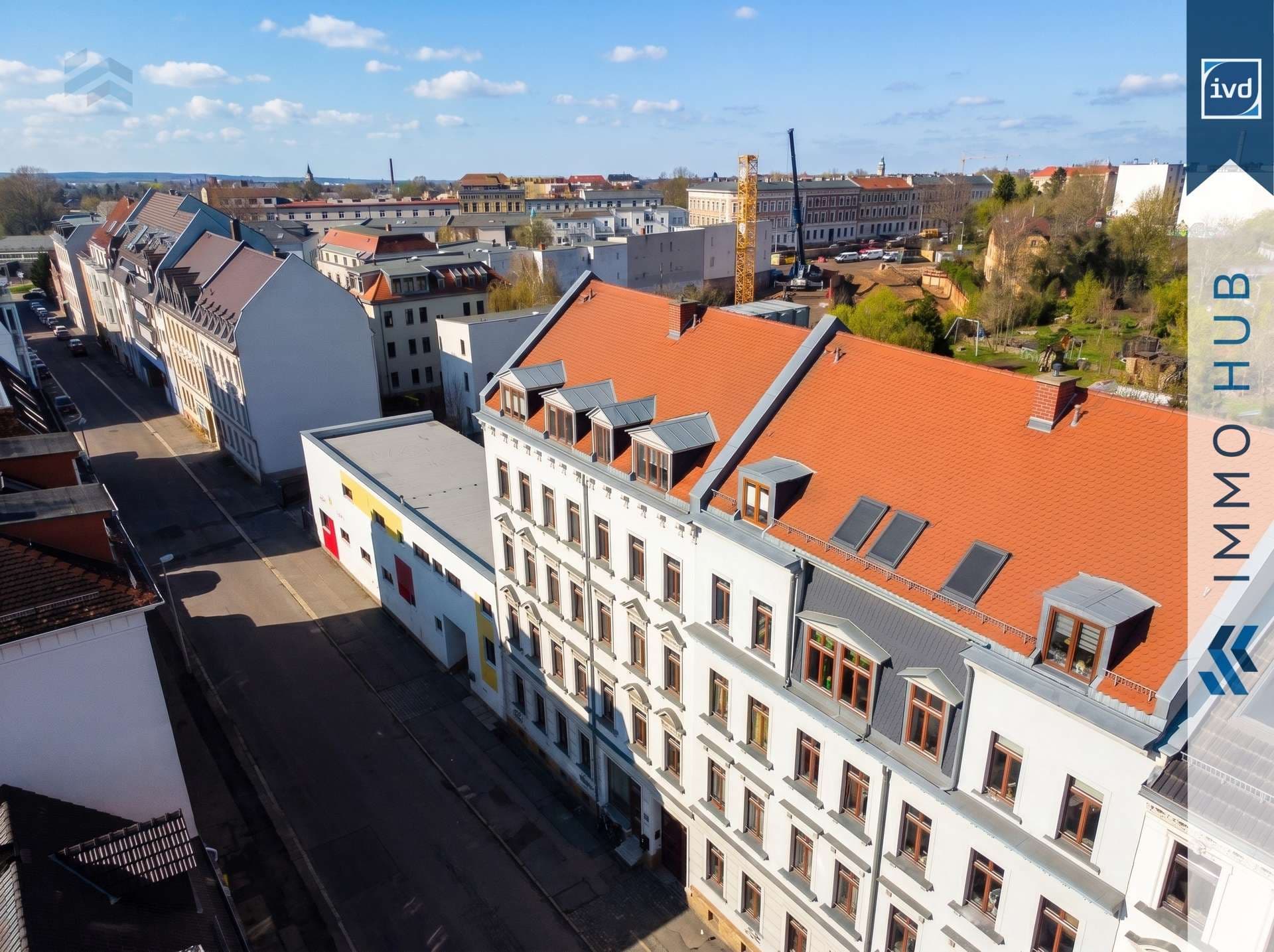 Hausansicht Vogelperspektive