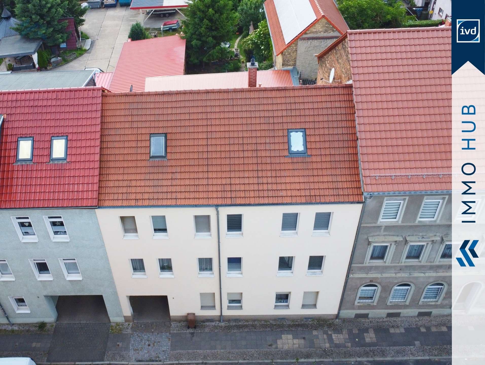 Hausansicht Vogelperspektive